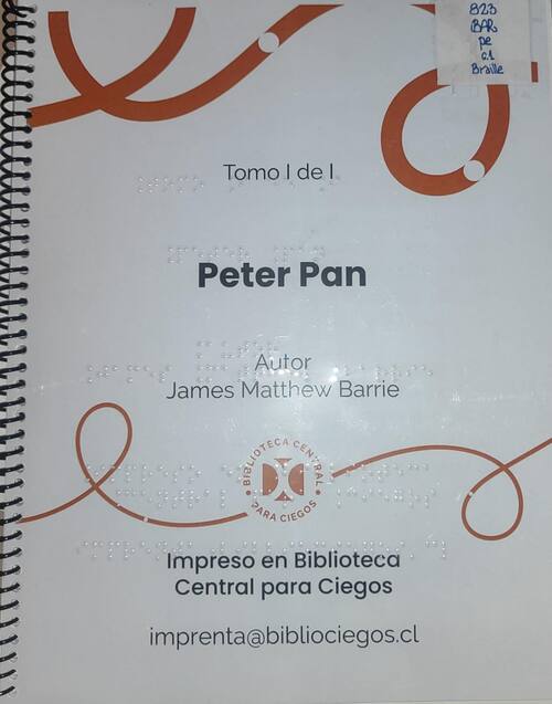Peter Pan [Braille] / James Mattew Barrie 